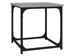 Side Table, Side Tables Vidaxl Cinzeto Madeira Processada (n/a)