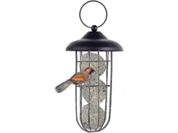Comedero De Pájaros De Metal Colgante Para Aves Silvestres, Estación De Alimentación Para Jardín, Patio Exterior