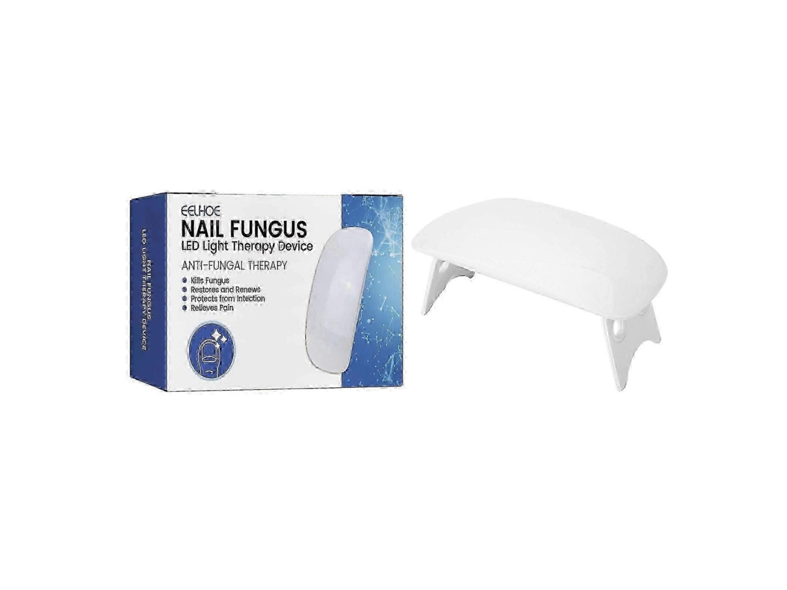 Dispositivo de Terapia Luz Led para Reparo Unhas, Unhas Mão e Pé Amarelo Macio Espessamento Sup Erfície Lisa GOKOCO