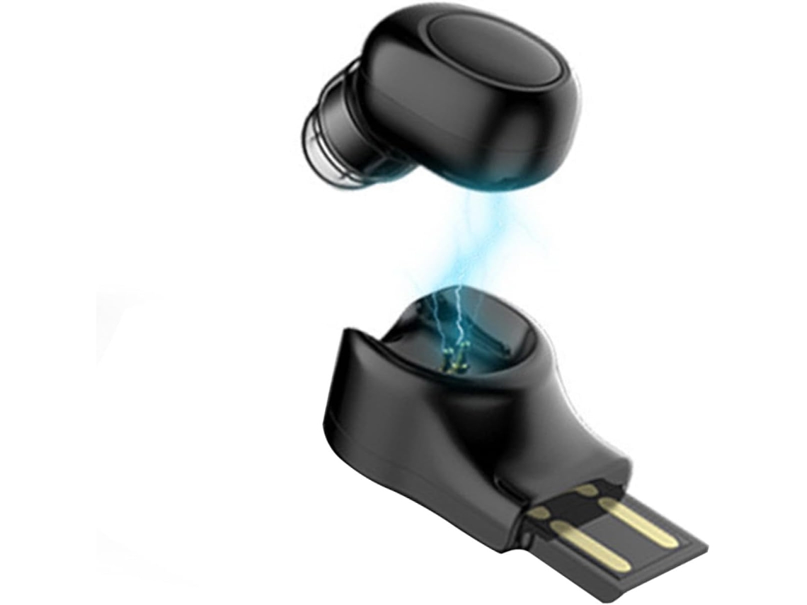 Fones De Ouvido Sem Fio, Com Bateria 12 Horas, Magnético Usb, Carro