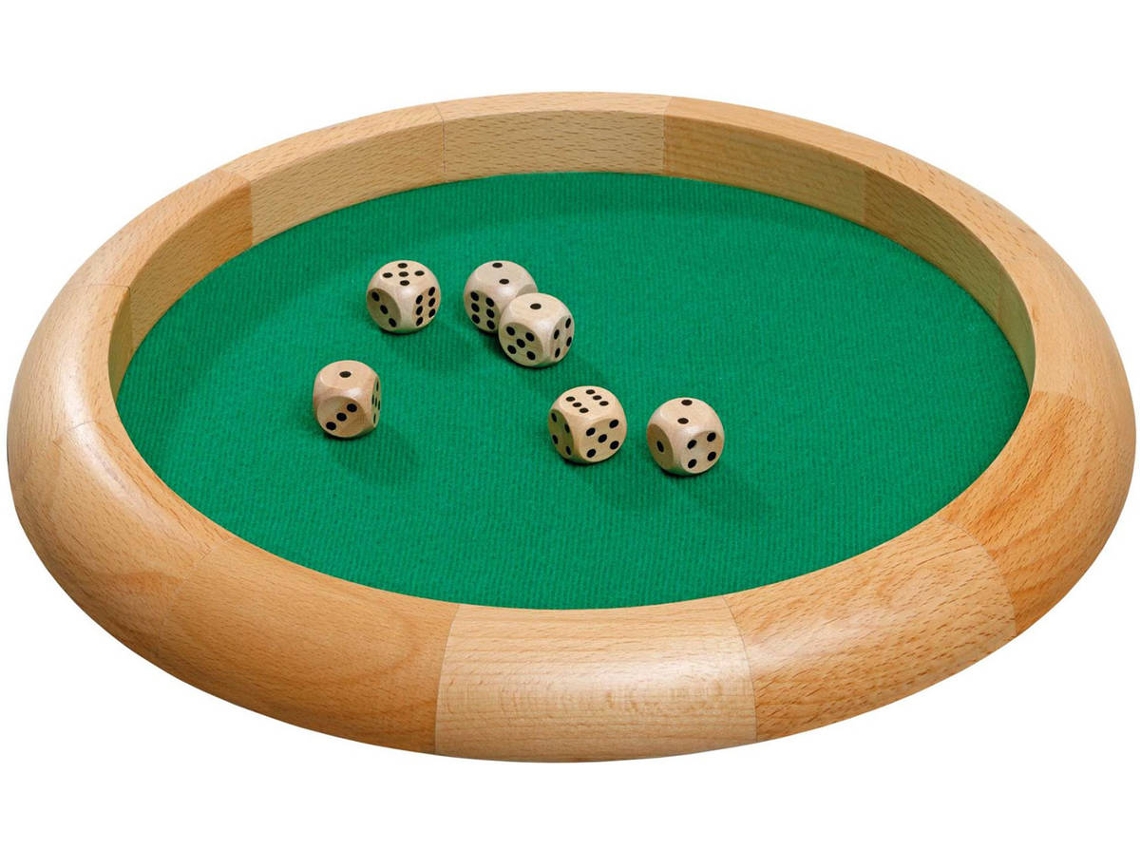 Madeira de pista de dados de 30 cm