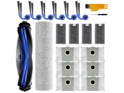 Kit De Acessórios Para Aspirador Robô Ecovacs Deebot X9 Pro Omni (20 Peças)_ptg