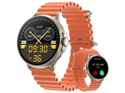 Smartwatch Bestvite Lc306 Mais de 100 Tipos de Modos Esportivos Laranja
