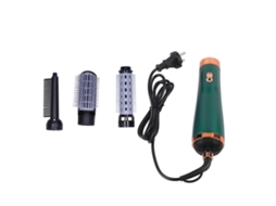 Secador De Cabelo 2 Em 1 Com Pente, Três Velocidades, Ideal Para Casa E Viagens, Na Cor Verde.