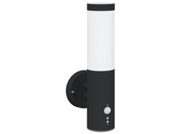 Conjunto 1 Iluminação De Parede Exterior Vidaxl Preto Aço Inoxidável (15 X 7,5 X 33 Cm)