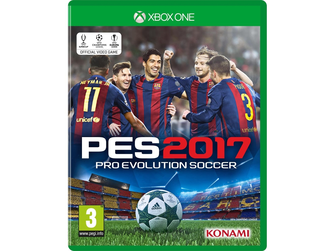 Jogo Xbox One PES 2017 Pro Evolution Soccer