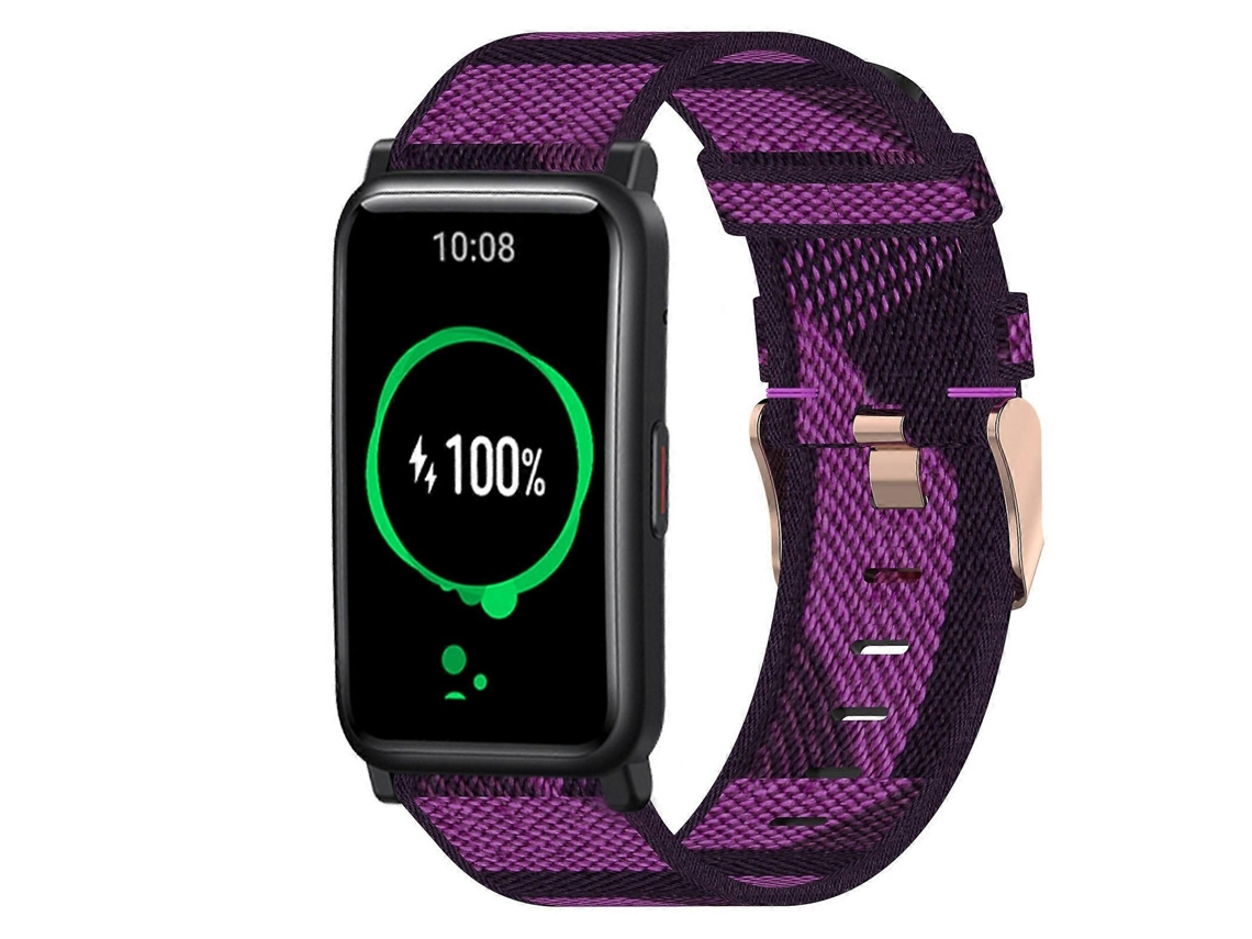Pulseira De Nylon Trançado De 20 Mm Para O Relógio For Honor Es