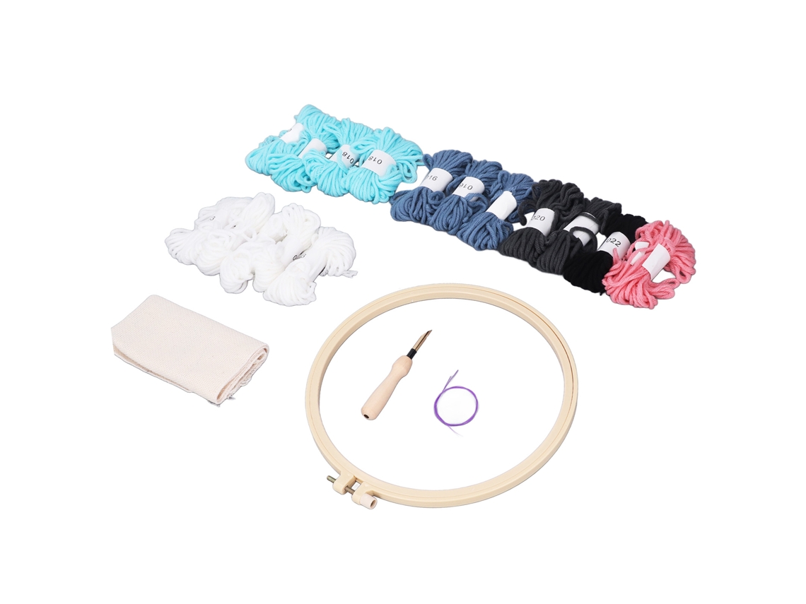 Kit de Agulha Punch Bear Iniciantes e Crianças