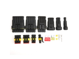 Conjunto De Conectores De Fios Impermeáveis Laxiscreed Para Automóveis Com Terminais E Fusíveis