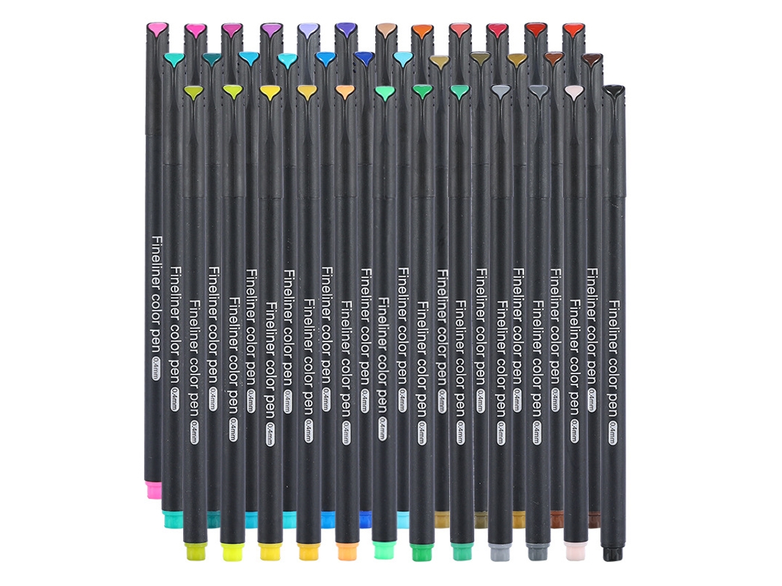 Eifson Ponta Fina Canetas 0.38mm 36 Núcleos