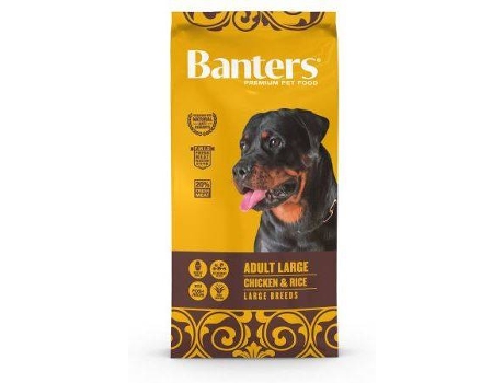 Ração para Cães  (15 Kg - Seca - Porte Grande - Adulto)