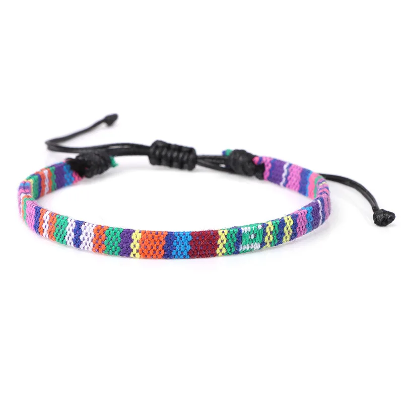 Pulseiras de Casal Artesanais em Estilo Boêmio, com Miçangas e Detalhes Trançados, Ajustáveis. MDUG