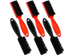 Escova De Cabelo Masculina Besportble Para Uso Pessoal Em Casa, Limpeza De Barba E Cabelo, Estilo Vintage, 6 Peças