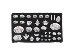 Conjunto De Xícaras De Chá Para Casa De Boneca 1:12 Decoração Miniatura Simulada