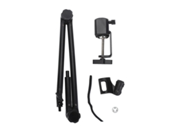 Câmera Digital Mali com tela de 2.4 polegadas 1080p hd lentes duplas zoom 4x com reprodutor mp3 e luz de preenchimento led cinza | S/MARCA