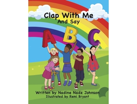 Livro Clap With Me and Say ABC de Nadine Nadz Johnson (Inglês)