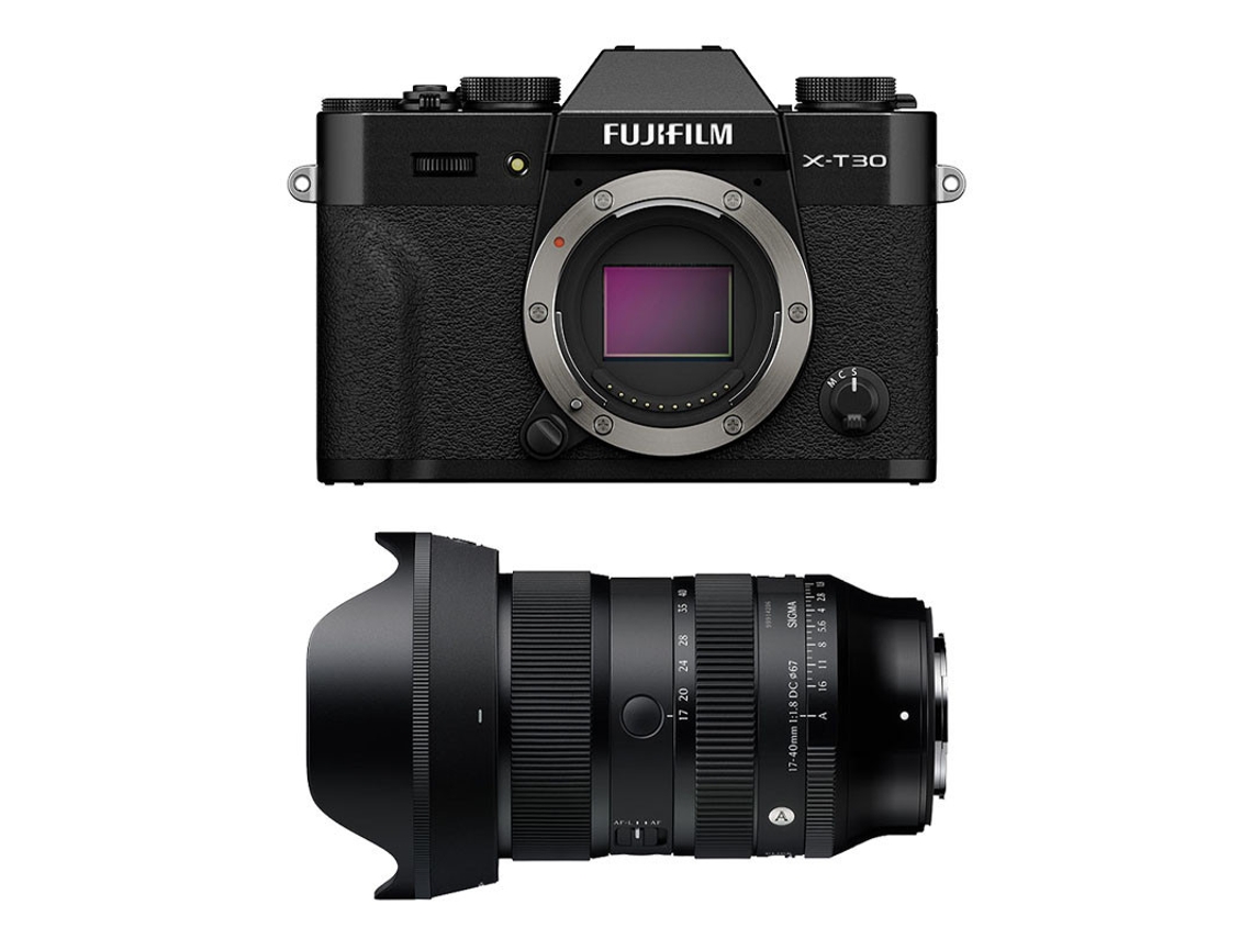 Fujifilm X-t30 Iii Preta + Lente Sigma 17-40 F/1.8 Dc Art