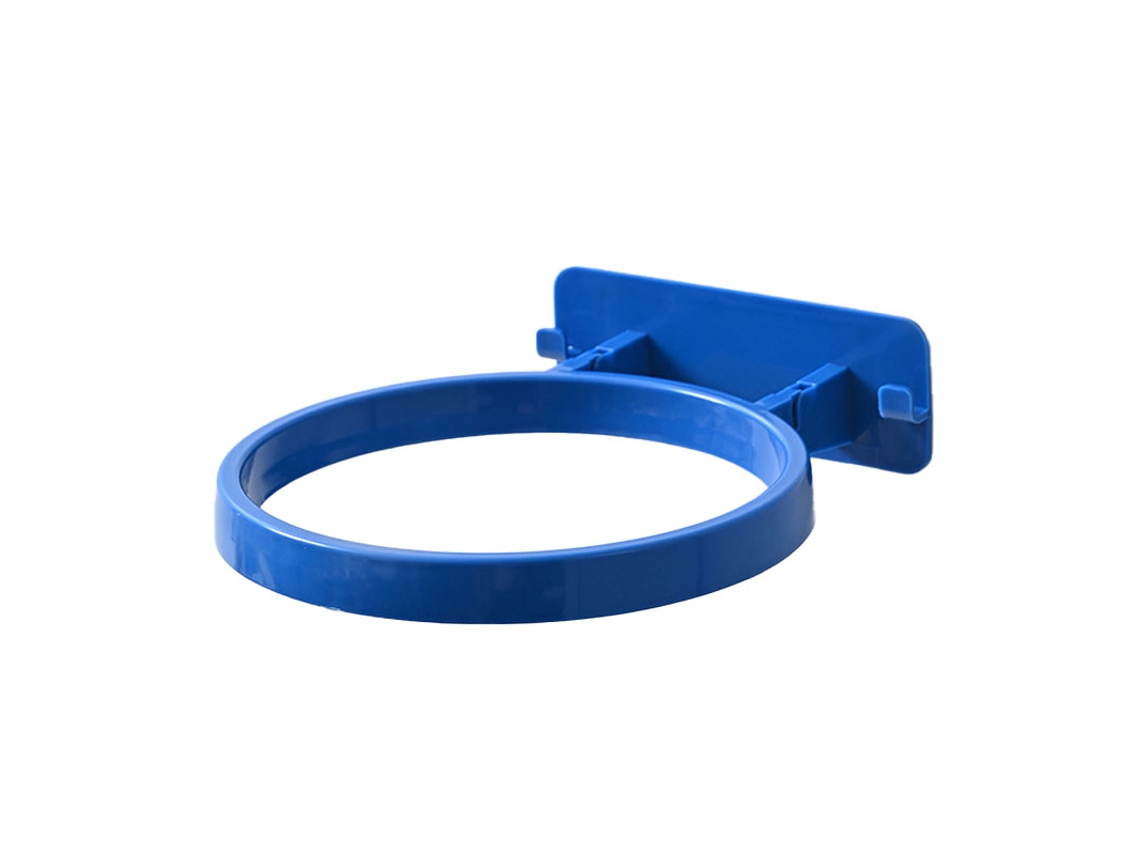 Suporte de Parede para Bola de Futebol e Basquete Azul S/MARCA
