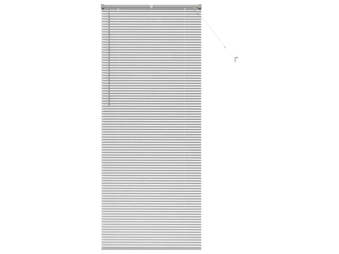 Conjunto 1 Persianas Venecianas Vidaxl Prateado Alumínio (220 X 85 Cm)