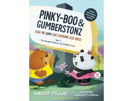 Livro Pinky-boo Amp Gumberstonz The Greatest Panda In All Of Muffin Town De Anoop Pillai (inglês)