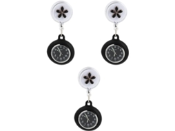 Suporte Retrátil Relógio Enfermeira Design Árabe Lindo Decorativo Mecanismo Charmoso Roupas Prático Clipe GOKOCO