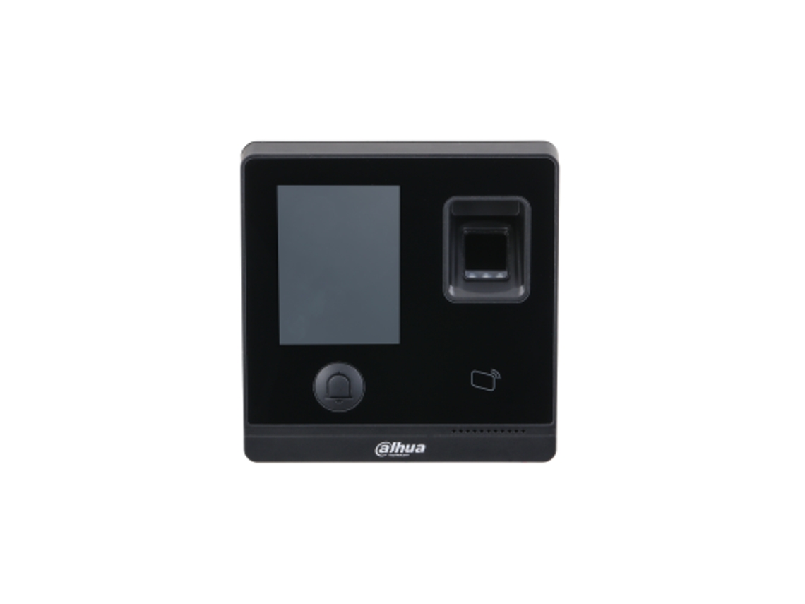 Dhi-Asi1212F DAHUA Leitor de controle de acesso integrado SenhaCartão de impressão digital 2.8 Tela LCD e botão de chamada