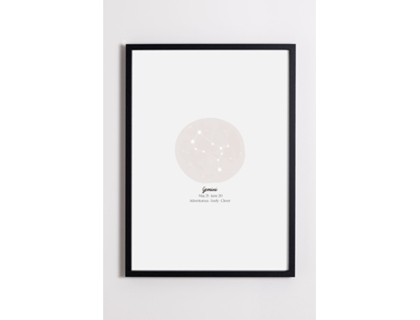 SKLUM Folha Decorativa (50x70 cm) Profecia Papel                                Gemini