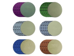 Lixa De 5 Polegadas Com Velcro, Lixa 30, Para Lixadeira Excêntrica Slowmoose