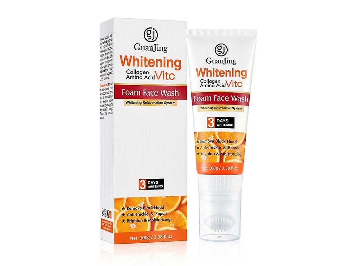 Sabonete Facial Com Vitamina C, Limpeza Profunda, Nutritivo, Clareador E Antioxidante.