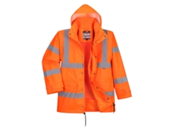 Traffic Hivis Jaqueta Impermeável E Respirável / Laranja / M Portwest
