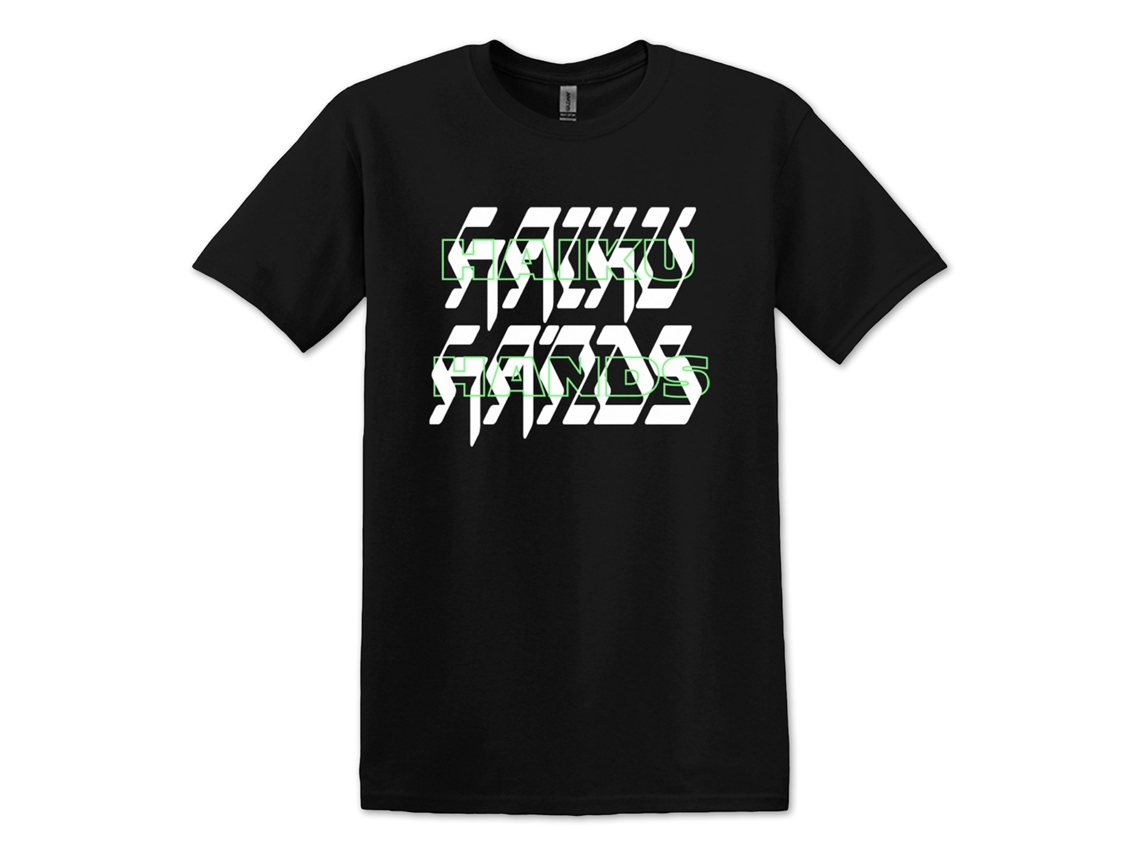 Haiku Hands Neon Logo T shirt ROCKINSTONE Unisex Adults Best Sellers Size:m