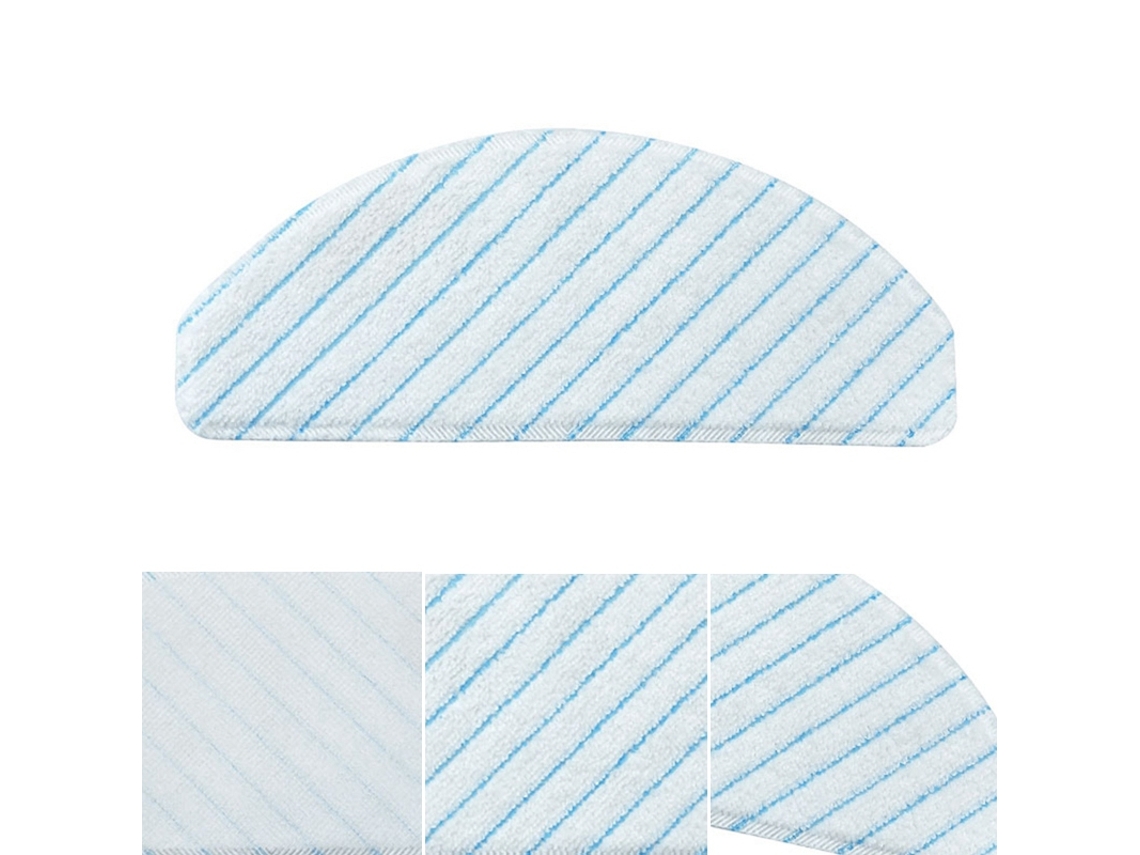 Para ecovacs deebot ozmo t8 série acessórios pano de limpeza descartável aspirador mop varrendo peças reposição