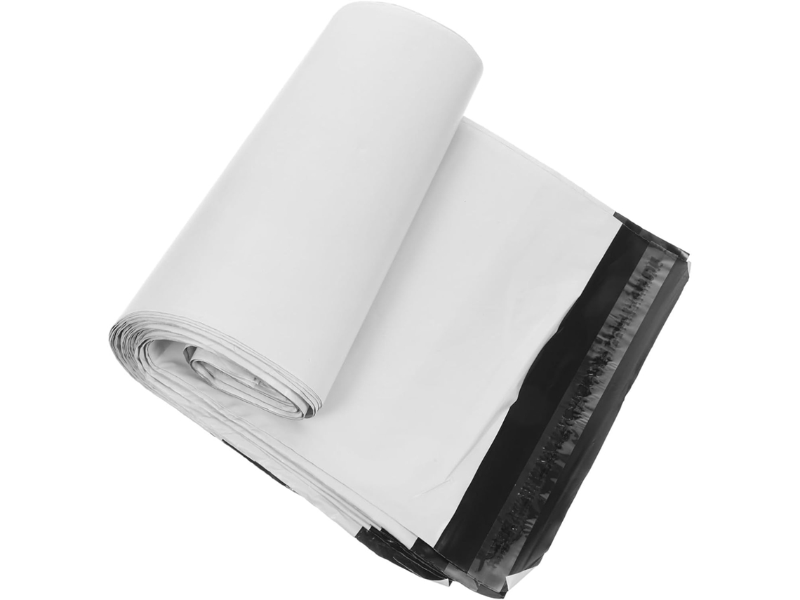 100 Peças Pochettes Expedição Épaisses Para Vêtements Sacos Postaux Pe Résistants Autocollants Sécurisés Lote