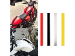 Adesivo De Vinil Para Carenagem Motocicleta Com Listras Cafe Racer