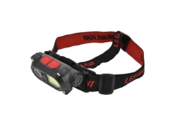 Farol Led, Lanterna De Farol Led 6 Modos De Iluminação Farol Recarregável Led À Prova D'água Lâmpada Com Sensor De Movimentoc (preto)