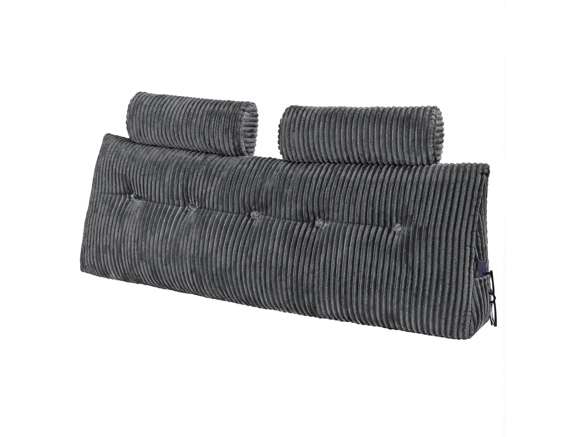 Almofada Para Cabeceira De Cama Tamanho Queen Com 2 Bolsos Laterais