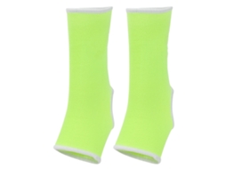 Suporte Tornozelo Esportivo Nylon Proteção Respirável Manga Protetora Verde