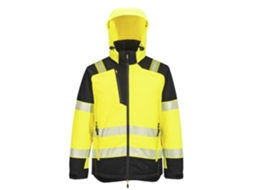 Jaqueta De Inverno Pw3 Hi-vis - Alta Visibilidade E Conforto Laranja E Preto / Gg
