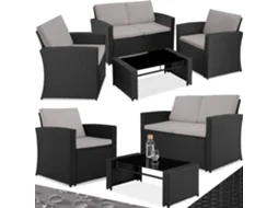 Conjunto de Rattan Lucca TECTAKE