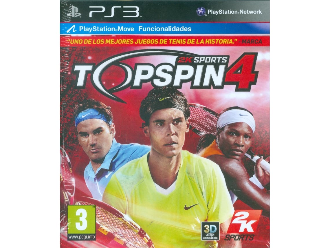 Jogo PS3 Top Spin 4