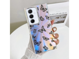 Capa De Celular Estilo Borboleta Com Galvanoplastia A Laser