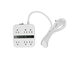 Extensão Elétrica De 2500w Com Proteção Contra Sobrecarga, Revestimento Em Policarbonato Retardante De Chamas E Tomada De 110v. Olysi Shop