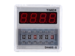 Relé de Tiempo com Retardo Programável 0.1s a 99h Dh48s S (380v Ac)