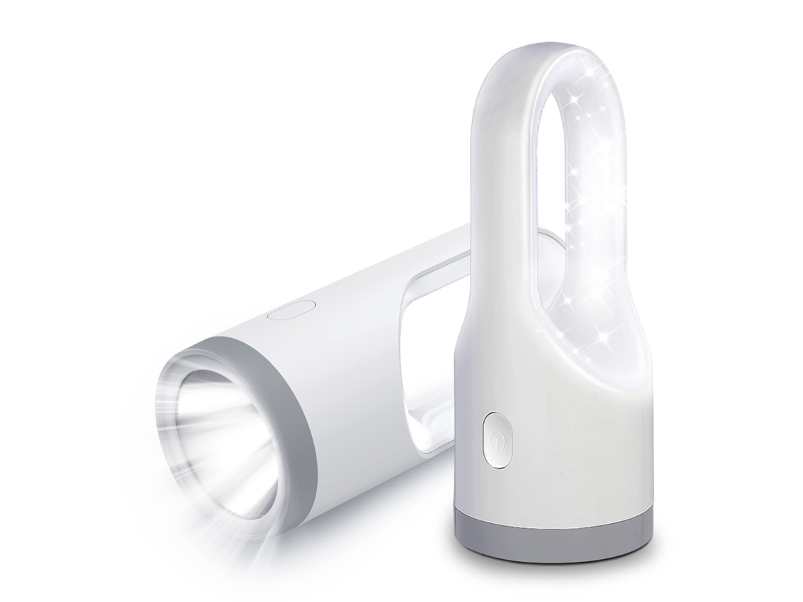 Lanterna Recarregável em Formato de U 1000 Lúmens Lanternas Portáteis Led 4 Modos Ipx5 À Prova D'Água Leve Holofote Externo para Caminhadas IKIKSO