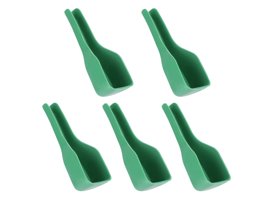 Colher Alimentar Pássaro LAXISCREED 5 Peças Plástico Acessório