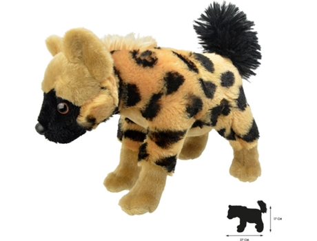 Peluche  Hiena (27 x 9 x 17 cm - Poliéster)