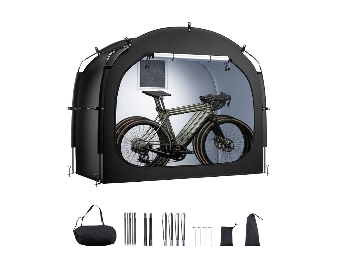 Conjunto De Abrigo, Cobertura E Tenda Para Bicicletas Em Tecido Oxford E Pu4000 Tekmaquinas