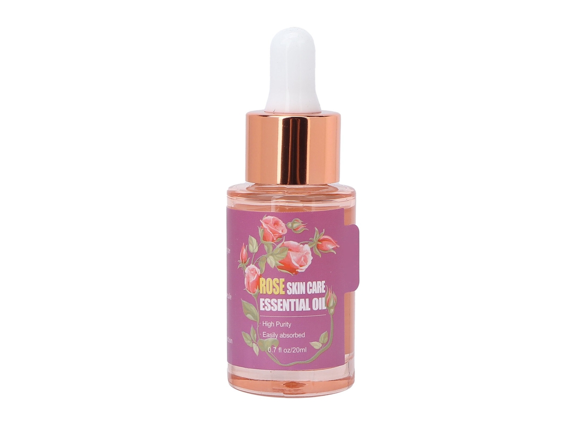 Aceite Esencial Facial Lansiyi Rosa Hidratante Antiarrugas 20ml Sérum Para Cuidado Da Pele