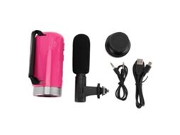 Câmera De Vídeo Camcorder Digital 16mp 1080p Hd 16x Zoom Com Microfone Tela 2.4 Polegadas Para Vlogging