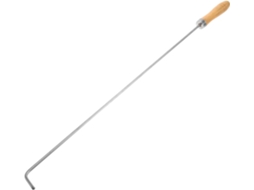 Gancho para Lareira Inoomp em Metal e Madeira, Ferramenta com Design Criativo, Leve e Prática para Camping e Fogueiras CHABERLU